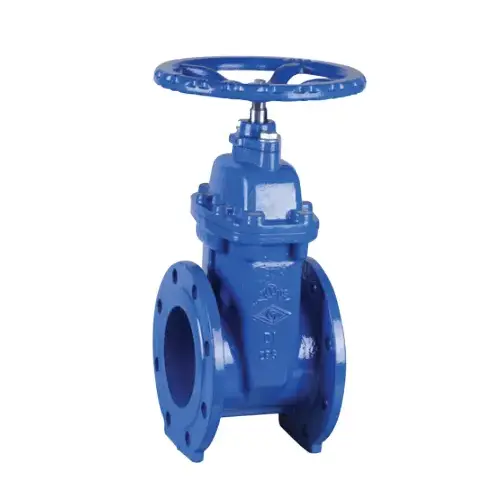 DIN F4 FLANGED RESILIENT NRS गेट वाल्व Z45X PN10/16