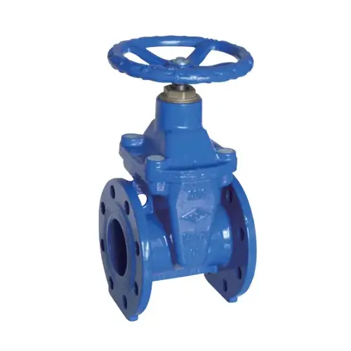 DIN F4 Flanged Resilient NRS गेट वाल्व केवल वॉटरवर्क्स के लिए
